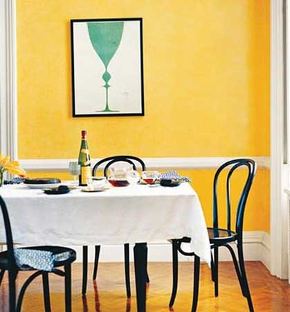 15 ایده برای استفاده از رنگ زرد در خانه